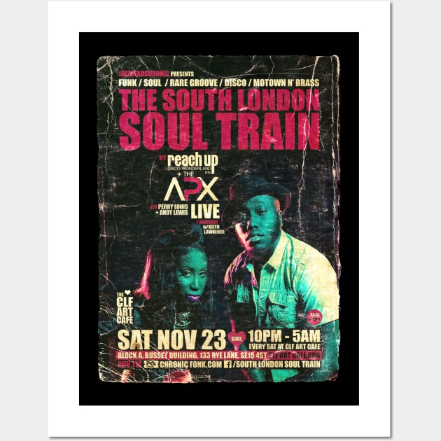 POSTER TOUR - SOUL TRAIN THE SOUTH LONDON 110 Wall Art by Promags99